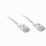 Cable de conexión de red C2G Cat5e con arranque sin blindaje (UTP) - Cable de conexión - RJ-45 (M) a RJ-45 (M) - 30 m - PTNB - CAT 5e - moldeado, sin nudos, trenzado - blanco