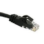 C2G Cat6 Booted Unshielded (UTP) Network Patch Cable - Cabo patch - RJ-45 (M) para RJ-45 (M) - 15 m - PTNB - CAT 6 - moldado, sem nós, entrançado - preto