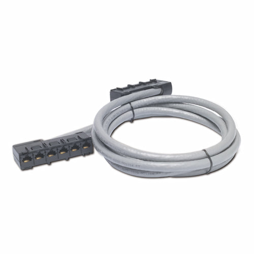 Cable de distribución de datos de APC - Cable de red - Compatible con TAA - RJ-45 (F) a RJ-45 (F) - 10 m - PTNB - CAT 5e - gris