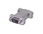 C2G PORT SAVER ADAPTER - Serial Adapter - DB-9 (M) to DB-9 (F) - molded