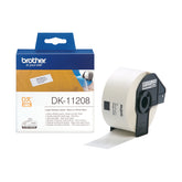 Brother DK-11208 - Blanco y negro - 400) Etiquetas de dirección - para Brother QL-1050, 1060, 500, 550, 560, 570, 580, 600, 650, 700, 710, 720, 820