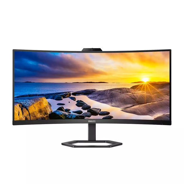 MONITOR PHILIPS VA 34 WQHD HDMI DP USB-C WEBCAM ALTAVOCES TIENE 34E1C5600HE/00