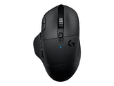 Logitech Gaming Mouse G604 - Mouse - optical - 15 buttons - wireless - Bluetooth, LIGHTSPEED - Logitech LIGHTSPEED receiver - black (910-005650)