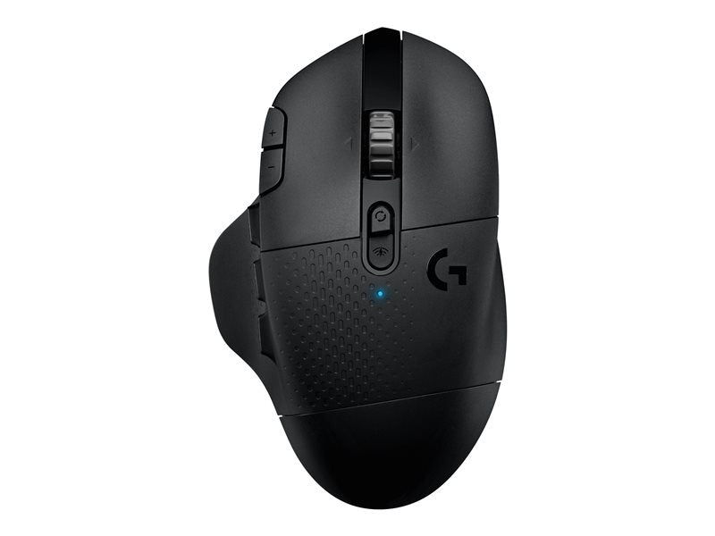 Logitech Gaming Mouse G604 - Rato - óptico - 15 botões - sem fios - Bluetooth, LIGHTSPEED - recetor Logitech LIGHTSPEED - preto (910-005650)