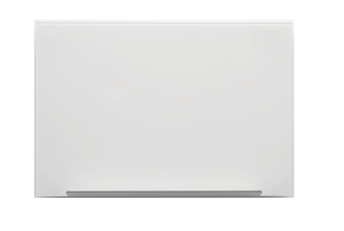 Nobo Diamond - Pizarra blanca - montaje en pared - 993 x 559 mm - vidrio templado - magnético - blanco