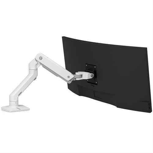 Ergotron HX - Mounting Kit (monitor arm) - for Monitor - white - screen size: up to 49" - Desktop Computer