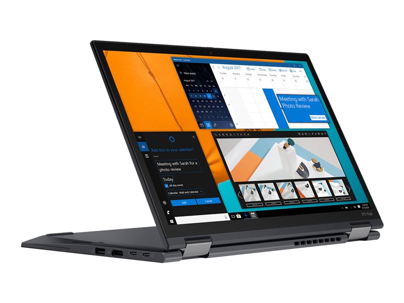 Lenovo ThinkPad X13 Yoga Gen 2 20W8 - Inverted design - Intel Core i5 1135G7 / 2.4 GHz - Evo - Win 10 Pro 64-bit - Iris Xe Graphics - 16 GB RAM - 512 GB SSD TCG Opal Encryption 2, NVMe - 13.3" IPS screen touch screen 2560 x 1600 (WQXGA) - Wi-Fi 6 - 4G LTE