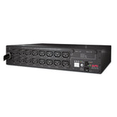 APC Switched Rack PDU AP7911B - Power distribution strip (rack mountable) - AC 208 V - Ethernet 10/100 - input: NEMA L6-30 - output connectors: 16 (IEC 60320 C13) - 2U - 3.65 m cable - black - for P/N: SMTL1000RMI2UC, SMX1000C, SMX1