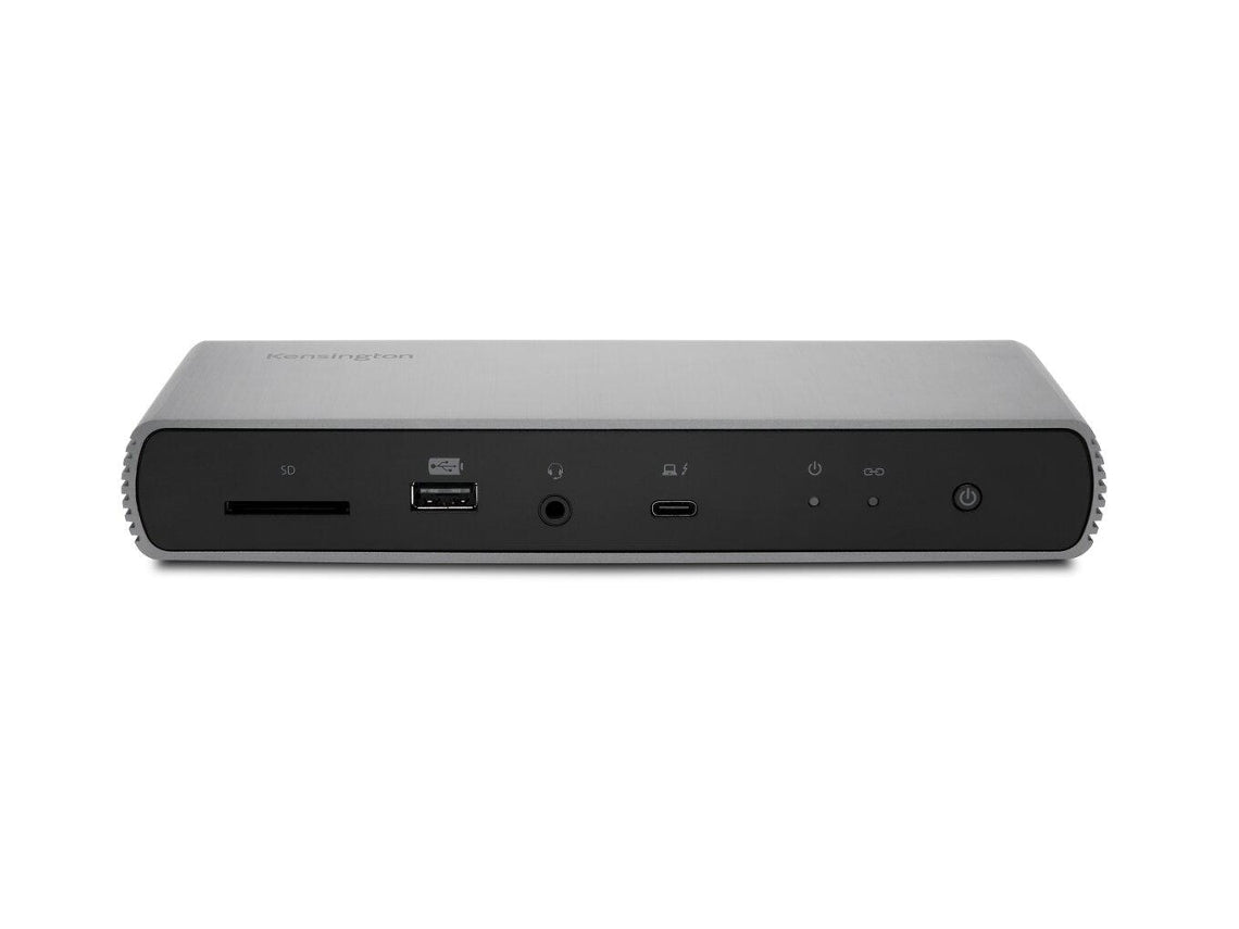 Kensington SD5700T Thunderbolt 4 Dual 4K Docking Station with 90W Power Delivery - Docking Station - Thunderbolt 4 - 4 x Thunderbolt - GigE - Europe