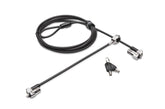 Kensington NanoSaver Keyed Twin - Cable de seguridad