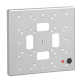 Vogel's Professional FAU 3125 - Componente de montaje (placa adaptadora) - Para panel plano - Plata, Aluminio - Tamaño de pantalla: 23"-40"