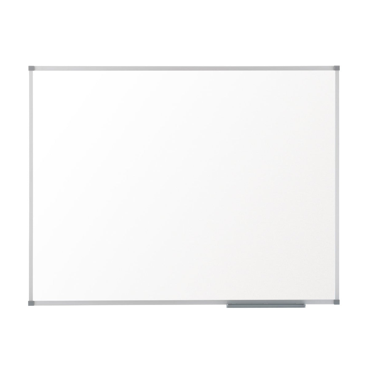 Nobo Basic - Pizarra blanca - montaje en pared - 1200 x 900 mm - melamina - no magnético - blanco - marco de aluminio