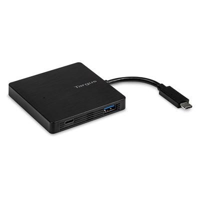 Targus - Hub - 3 x SuperSpeed ​​USB 3.0 + 1 x USB-C 3.1 Gen 1 (Power Supply) - Desktop