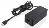 Lenovo 45W Standard AC Adapter (USB Type-C) - Adaptador de alimentação - AC 100-240 V - 45 Watt - para Lenovo 100e (1st/2nd Gen), 14e, 14w, 300e (1st/2nd Gen), 500e (2nd Gen), ThinkBook 13s-IML, 14s-IML, ThinkPad 11e/Yoga (4th/5th Gen), A285, A485, E