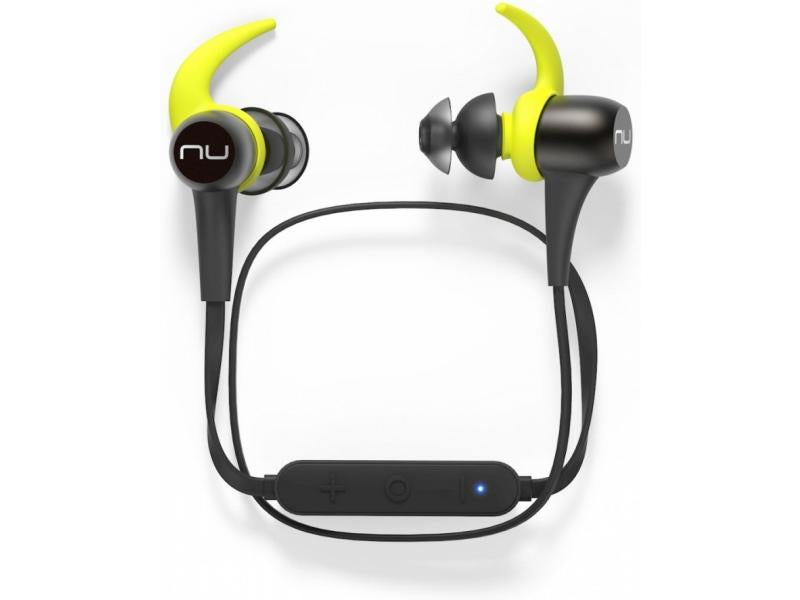 NuForce BE Sport3 - In-ear headphones with microphone - in-ear - bluetooth - wireless - gun metal