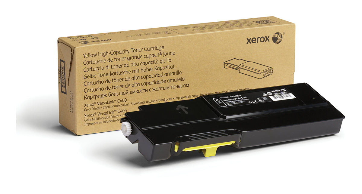 Xerox VersaLink C405 - Alta capacidade - amarelo - original - cartucho de toner - para VersaLink C400, C405