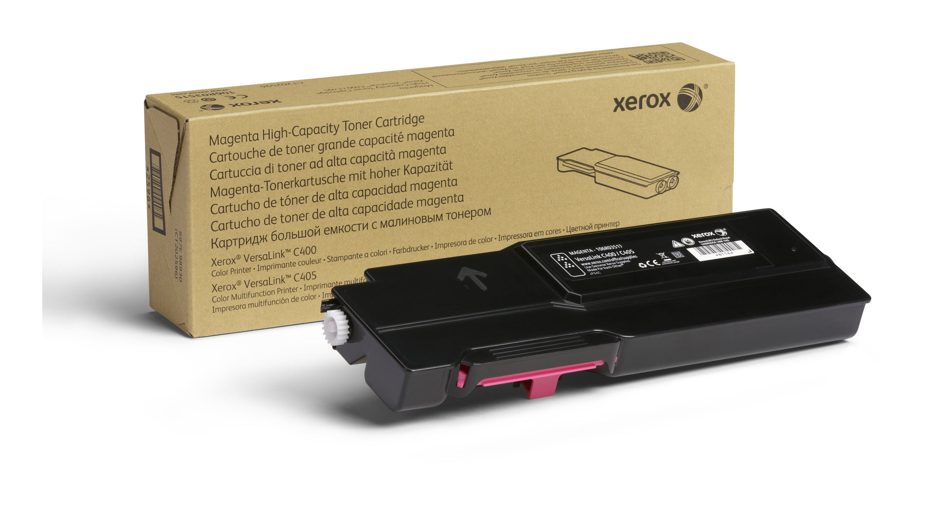 Xerox VersaLink C405 - Alta capacidade - magenta - original - cartucho de toner - para VersaLink C400, C405