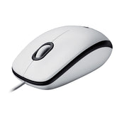 MOUSE LOGITECH M100 DE ESCRITORIO USB BLANCO