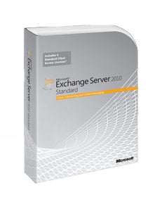 Microsoft Exchange Server 2010 Standard CAL - Licença - 5 utilizadores CAL - Win - Inglês