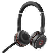 Jabra Evolve 75 UC Stereo - Headphones - in ear - bluetooth - wireless - active noise canceling - USB