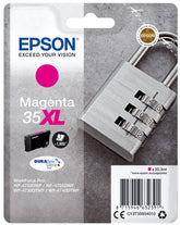 Epson 35XL - 20.3 ml - XL - magenta - original - blister - tinteiro - para WorkForce Pro WF-4720, WF-4720DWF, WF-4725DWF, WF-4730, WF-4730DTWF, WF-4740, WF-4740DTWF