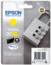 Epson 35XL - 20.3 ml - XL - amarelo - original - blister - tinteiro - para WorkForce Pro WF-4720, WF-4720DWF, WF-4725DWF, WF-4730, WF-4730DTWF, WF-4740, WF-4740DTWF