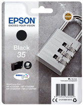 Epson 35 - 16,1 ml - negro - original - blister - cartucho de tinta - para WorkForce Pro WF-4720, WF-4720DWF, WF-4725DWF, WF-4730, WF-4730DTWF, WF-4740, WF-4740DTWF