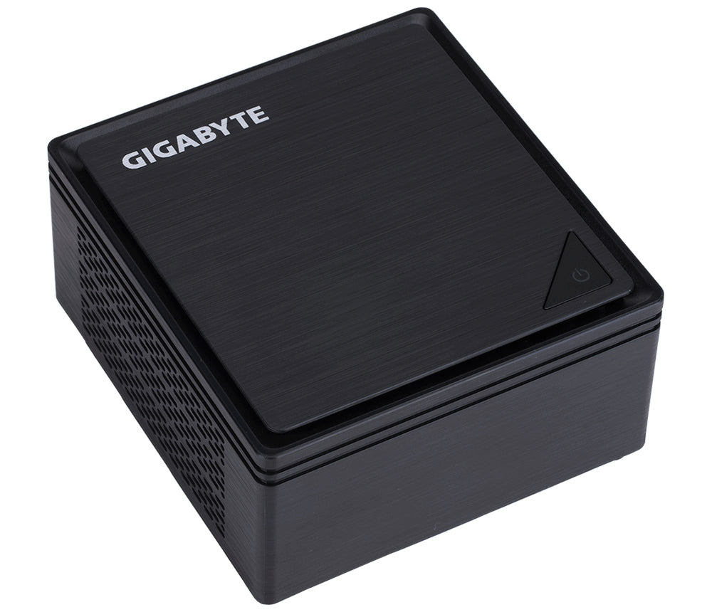 Gigabyte BRIX GB-BPCE-3350C (rev. 1.0) - Barebone - Kit de PC ultracompacto - 1 x Celeron N3350 / 1.1 GHz - RAM 0 GB - HD Graphics 500 - GigE