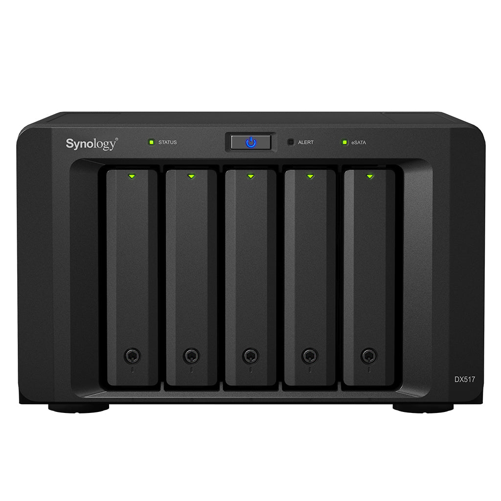 Synology DX517 - Gabinete de almacenamiento - 5 bahías - Cumple con TAA