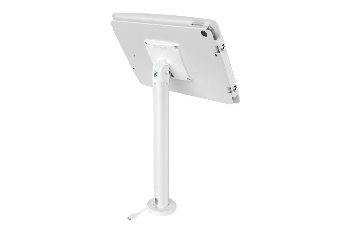 Compulocks - Mounting kit (box, VESA mounting pad) - for tablet - lockable - white - screen size: 7"-13" - mounting interface: 100 x 100 mm - desktop stand, pole mount