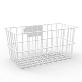 Compulocks Rise Freedom Basket White - Mounting Component (Basket) - White - Cart Mountable - For P/N: MCRSTDEXW, MCRSTDW