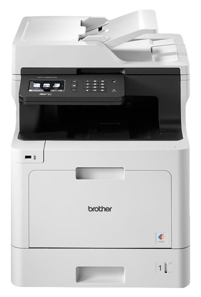 Brother MFC-L8690CDW - Impressora multi-funções - a cores - laser - 215.9 x 355.6 mm (original) - A4/Legal (media) - até 31 ppm (cópia) - até 31 ppm (impressão) - 550 folhas - 33.6 Kbps - USB 2.0, Gigabit LAN, Wi-Fi(n), host USB