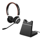 Jabra Evolve 65 MS stereo - Auriculares - supraaurales - bluetooth - inalámbricos