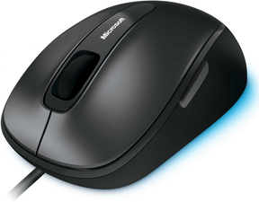 Microsoft Comfort Mouse 4500 - Mouse - optical - 5 buttons - with cable - USB - lochness gray