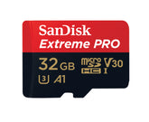 Extreme Pro microSDHC 32GB+SD Adapter