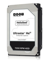 WD Ultrastar DC HC520 HUH721212ALE604 - Hard drive - 12 TB - internal - 3.5" - SATA 6Gb/s - 7200 rpm - buffer: 256 MB