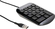 Targus Numeric - Teclado - USB - gris, negro