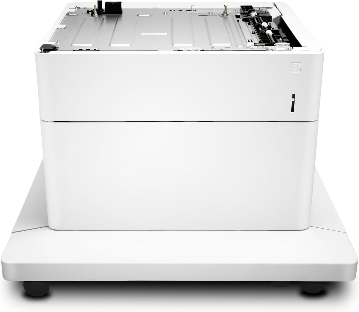 Alimentador de papel y soporte HP - Base de impresora con alimentador de medios - 550 hojas en 1 bandeja (s) - para Color LaserJet Managed E65150, E65160, Color LaserJet Managed Flow MFP E67660