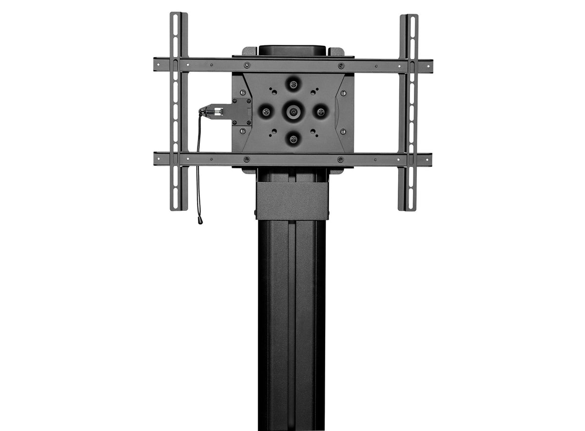 Peerless-AV - Componente de montaje (montaje giratorio) - para panel plano - negro - montable en carro, montable en soporte