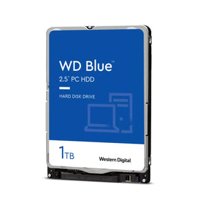 WD Blue WD10SPZX - Hard drive - 1 TB - internal - 2.5" - SATA 6Gb/s - 5400 rpm - buffer: 128 MB