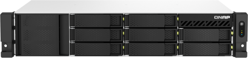 8-BAY SHORT-DEPTH RACKMOUNT NAS