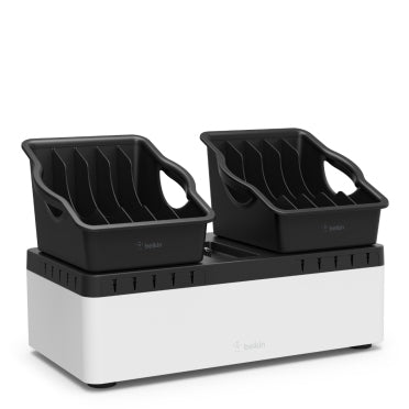 Belkin Store and Charge Go with portable trays - Charging Station - Output Connectors: 10