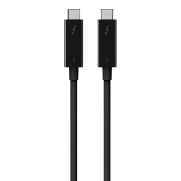 Belkin Thunderbolt 3 - Thunderbolt Cable - USB-C (M) to USB-C (M) - USB 3.1 Gen 2 / Thunderbolt 3 - 2m - Black - for P/N: F4U109tt