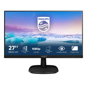 PHILIPS MONITOR IPS 27" 16:9 FHD VGA HDMI DP SPEAKERS 273V7QJAB