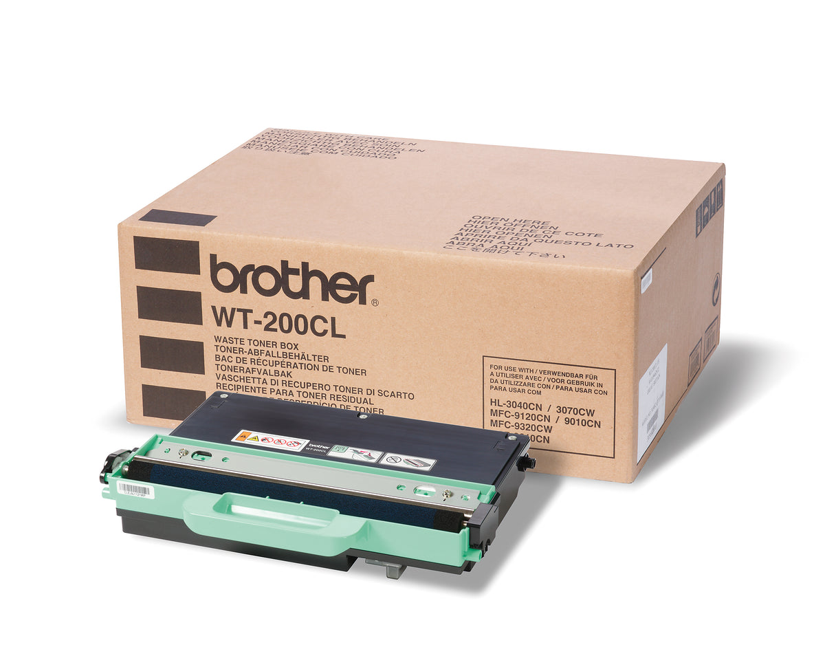 Brother WT200CL - Colector de desperdício de toner - para Brother DCP-9010, HL-3040, 3045, 3070, 3075, MFC-9010, 9120, 9125, 9320, 9325