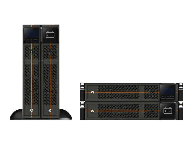 Liebert GXT RT+ - UPS (rack mountable / external) - AC 230 V - 900 Watt - 1000 VA - 9 Ah - output connectors: 6 - 2U