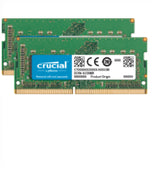 Crucial - DDR4 - kit - 16 GB: 2 x 8 GB - 260-pin SO DIMM - 2400 MHz / PC4-19200 - CL17 - 1.2 V - unbuffered - no ECC - for Apple iMac with Retina 5K display (Mid 2017)