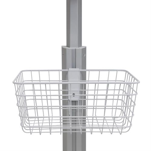 Ergotron pequeño - Componente de montaje (canasta de alambre) - Blanco - Montable en carro