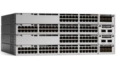 Cisco Catalyst 9300 - Network Advantage - switch - L3 - Managed - 48 x 10/100/1000 (PoE+) - rail mountable - PoE+ (437W)