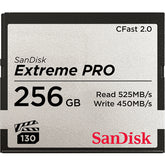 SanDisk Extreme Pro - Flash memory card - 256 GB - CFast 2.0